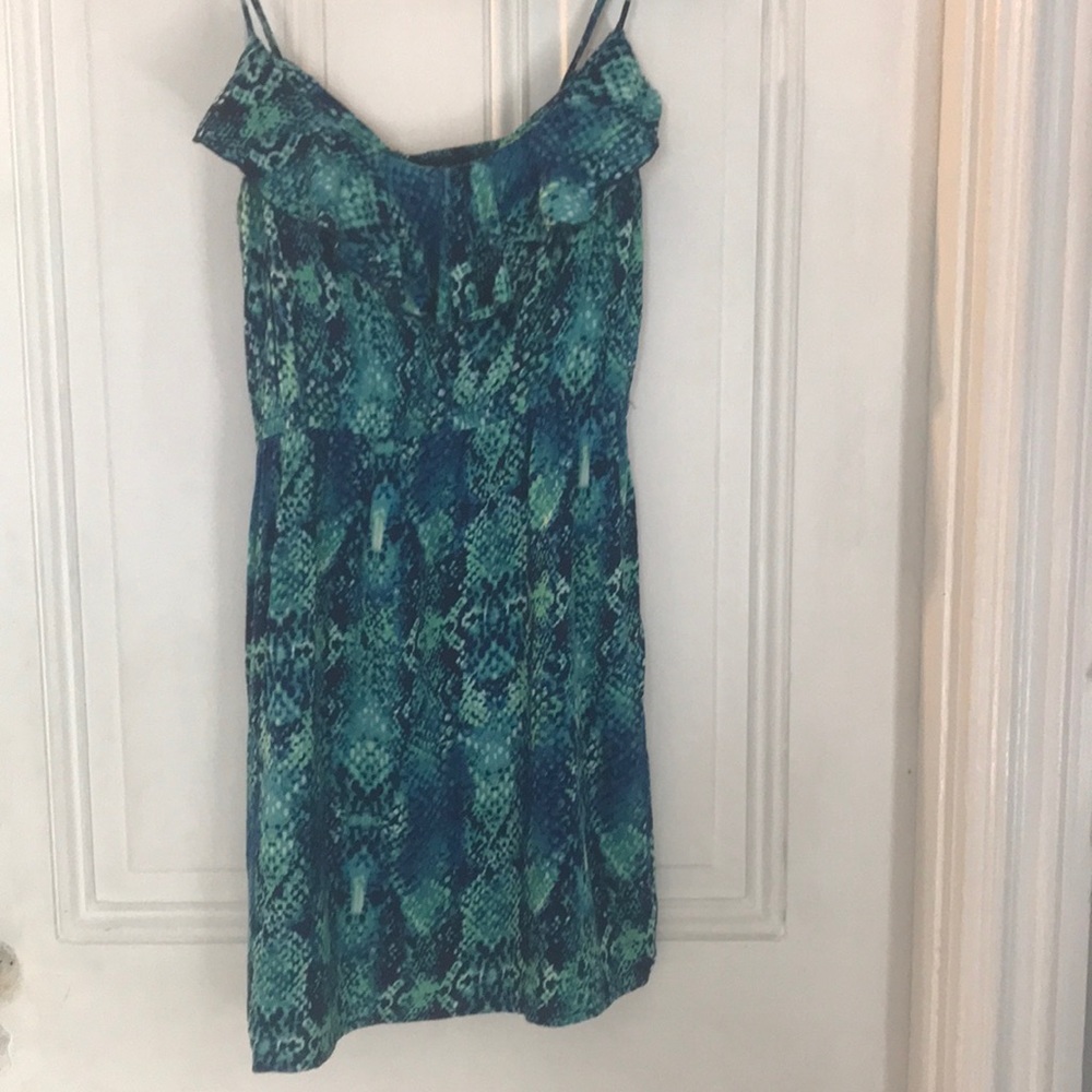 Multi color, summer dress, Sz XL